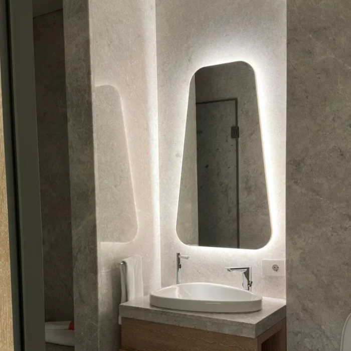Alpi Asimetrik Banyo Aynası