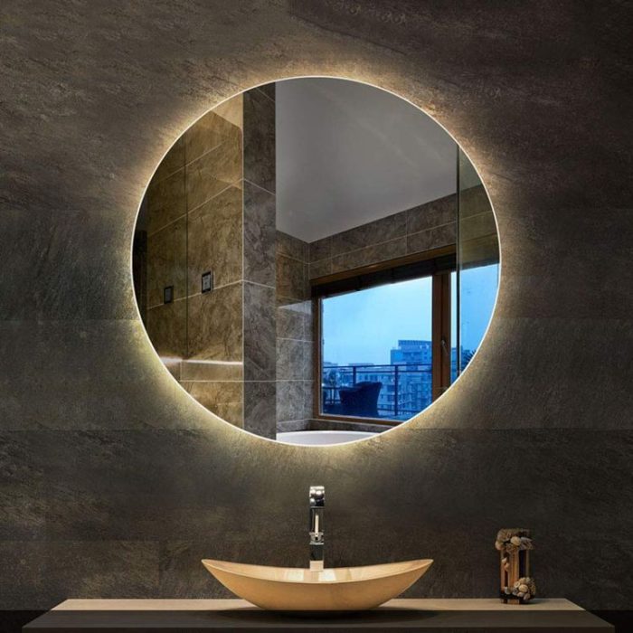 Yuvarlak Banyo Aynası – Led Aydınlatmalı